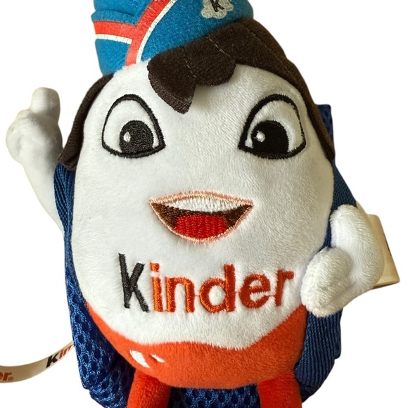 4/$25 KINDER Surprise Egg Flight Attendant Plush Let’s Play Kids At Heart - Picture 7 of 7